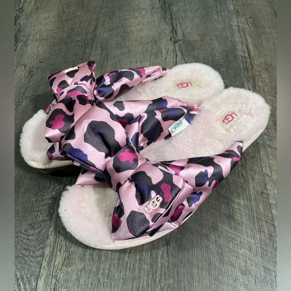 Leopard Puffer Lushette Puffer UGG Lushette Leopard Puffer Satin